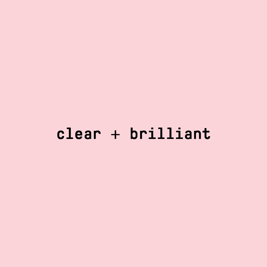 Clear + Brilliant Packages of 3