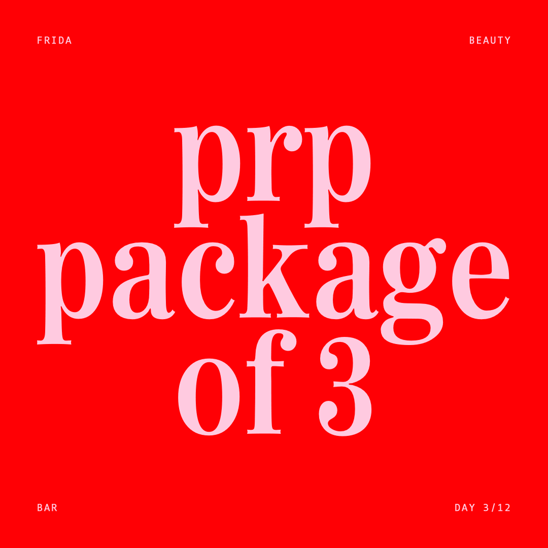 PRP Package of 3 Promo